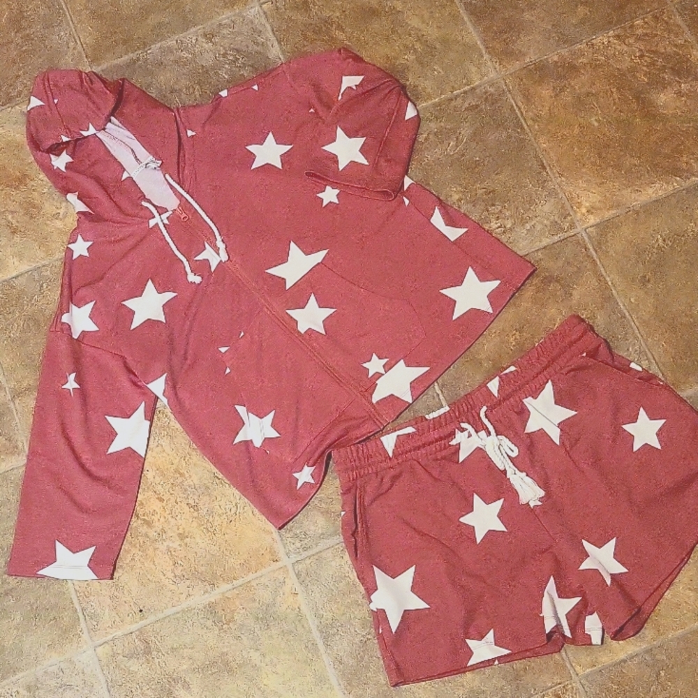Live Well Lounge shorts set